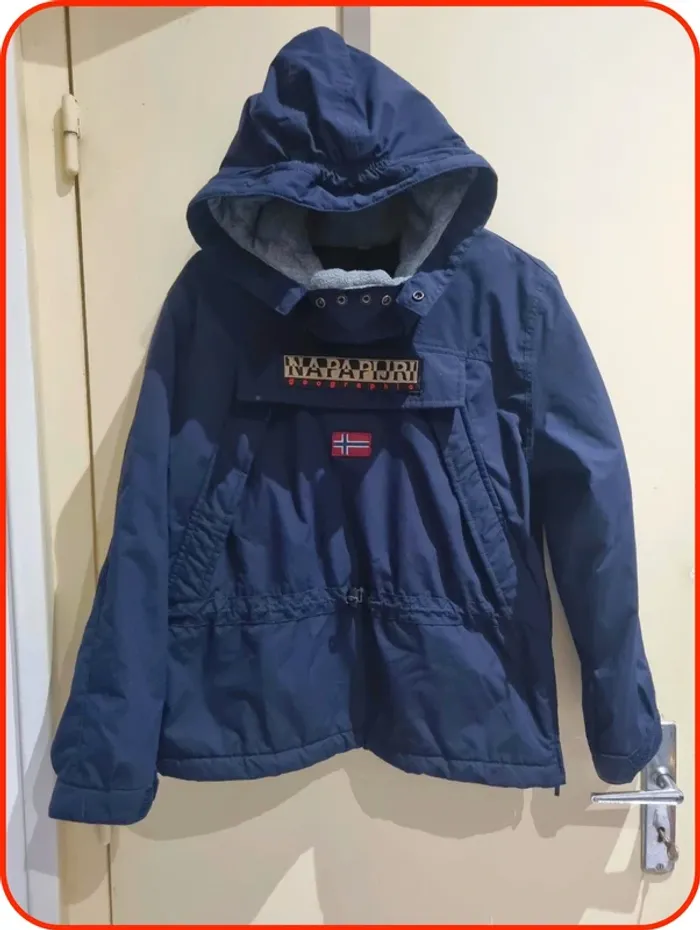 Veste imperméable à enfiler Napapijri enfant Taille 12 ans - photo numéro 2