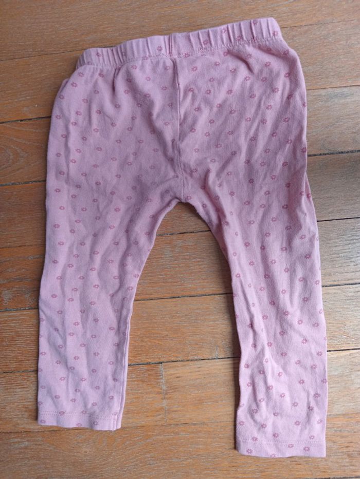 Legging fille rose fleurs 24 mois Fashion Private company - photo numéro 6