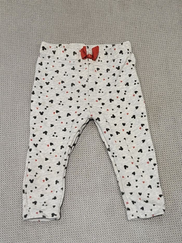 Lot de 2 pantalons fille 18 mois Disney baby - photo numéro 2