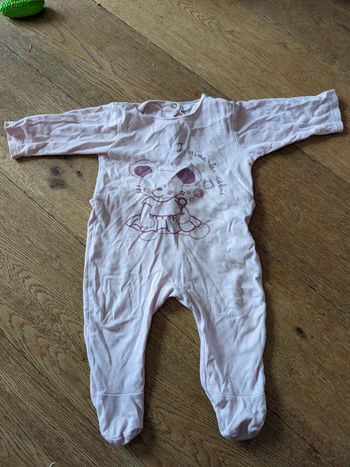 Dors bien coton souris kimbaloo 12 mois