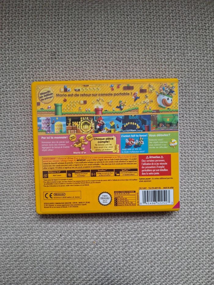 Jeu Nintendo 3DS - New Super Mario Bros 2 - photo numéro 2