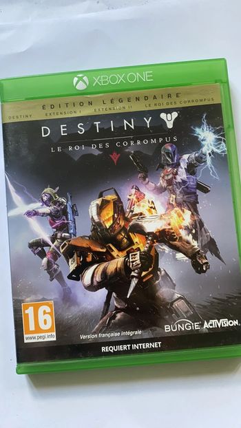 destiny les rois des corrompus xbox one
