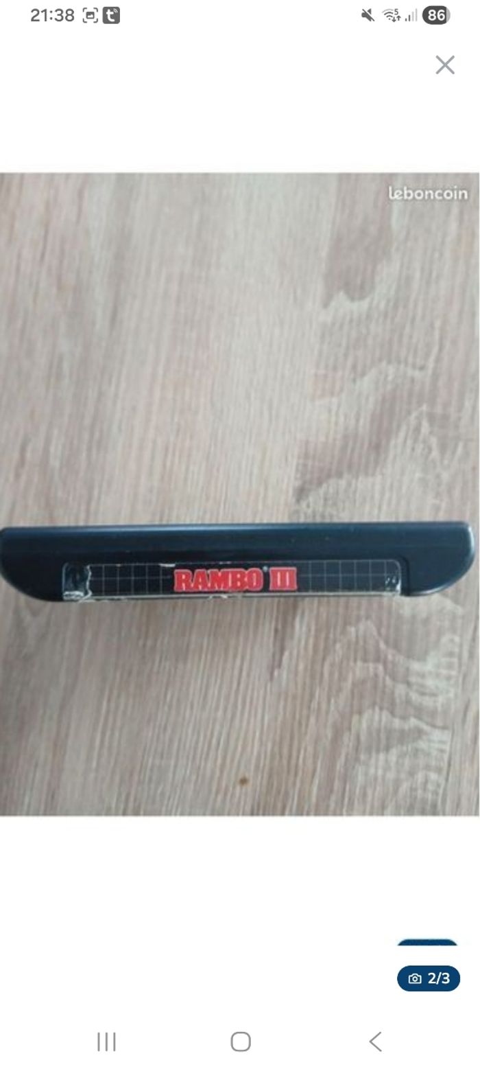 Rambo 3 megadrive - photo numéro 2