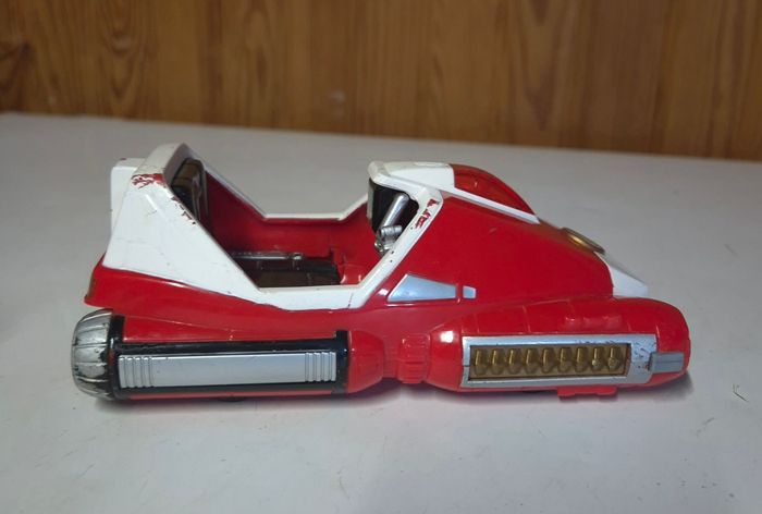Vehicule de secours power rangers rouge lightspeed Bandai 1999 - photo numéro 3