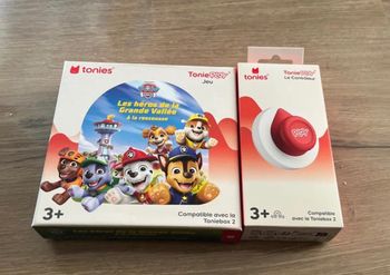 Lot contrôleur et jeu pat patrouille tonies neuf