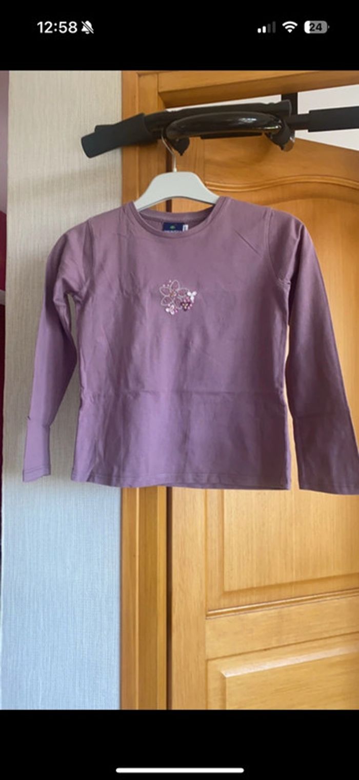 T-shirt violet sergent major