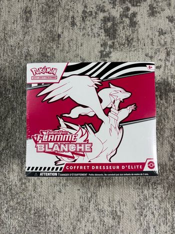 Pokémon ETB Coffret Dresseur D’élite EV10.5 Flamme Blanche