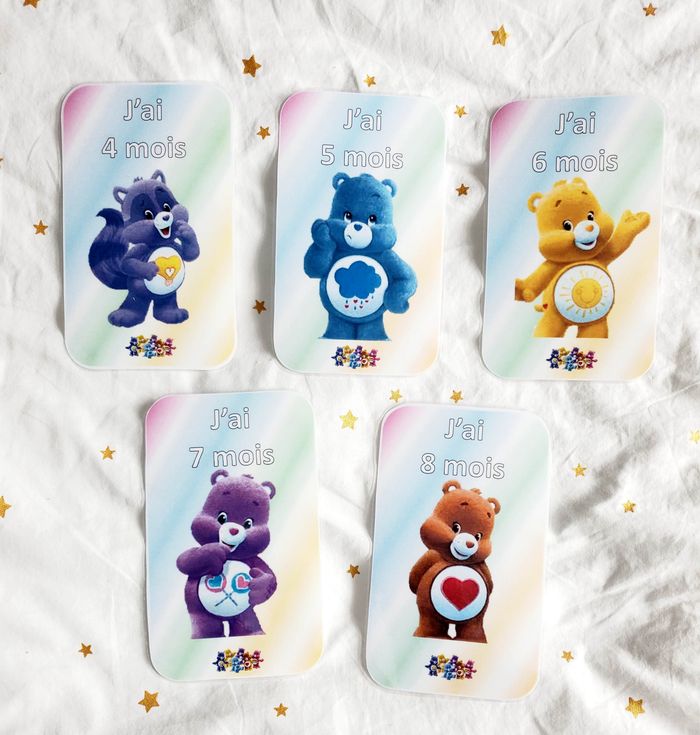 Cartes étape - Les Bisounours - photo numéro 3