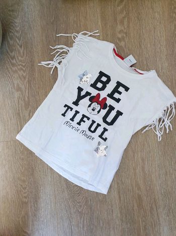 T-shirt Minnie à franges