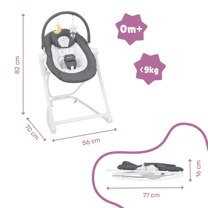 Transat Bébé Compact'Up – Moonlight - photo numéro 2