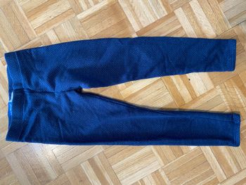 Legging en molleton irisé bleu Fille Okaïdi