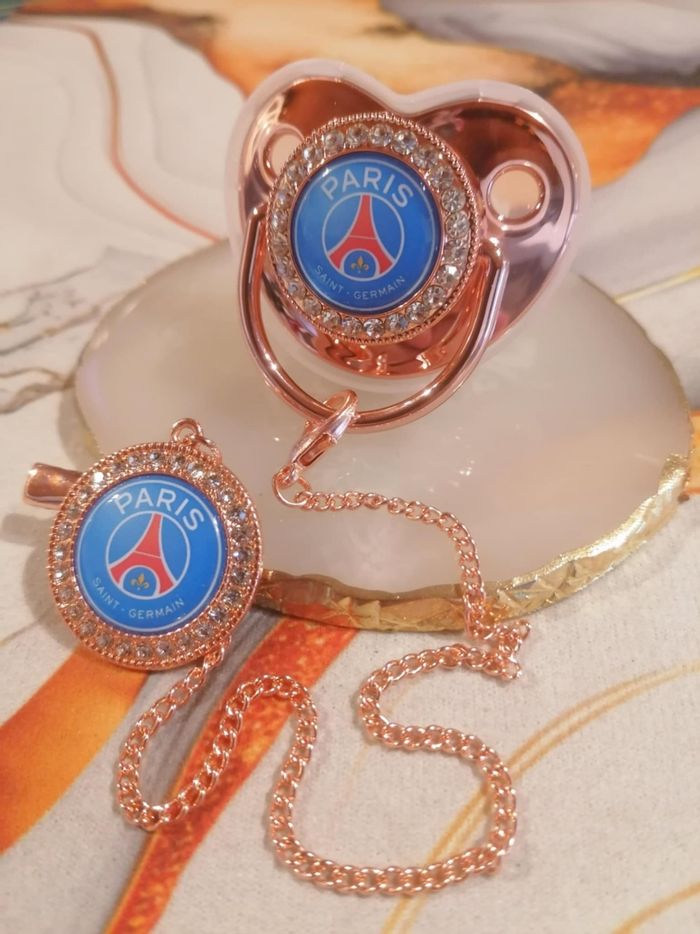 Tétine rose gold paris saint germain - photo numéro 2