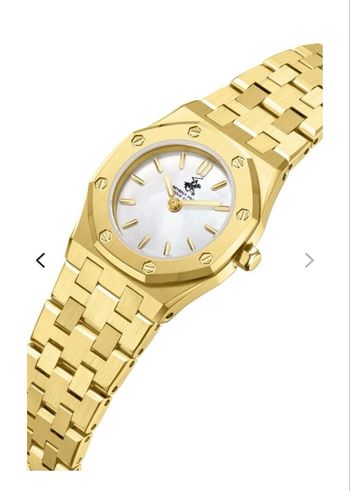 BEVERLY HILLS POLO CLUB Montre à quartz doré à l'or jaune - Doré