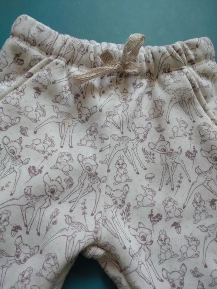 Pantalon chaud Disney baby taille 6 mois - photo numéro 3