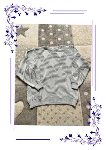 Pull chaud gris M