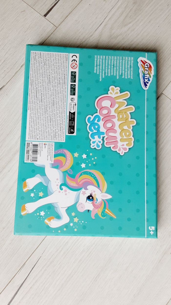 Jeu jouet enfant peinture à l'eau Water colour set Licorne Neuf scellé - photo numéro 4