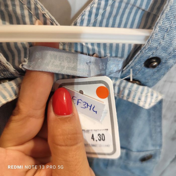 Robe en jean 1-3 mréf EF3M4 - photo numéro 4