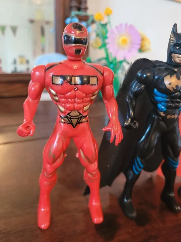 Vends 5 personnages bootlegs super héros palengke toy ukraine 80s 90s - photo numéro 2