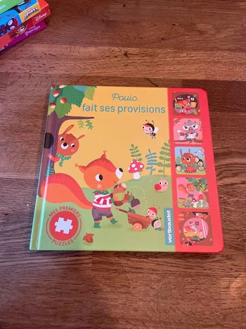Livre Mes premiers puzzle 🧩 Pouic fait ses provisions