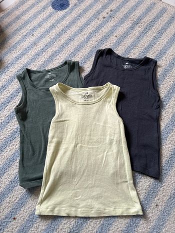 Lot de 3 débardeurs H&M 4-6 ans 110/116cm