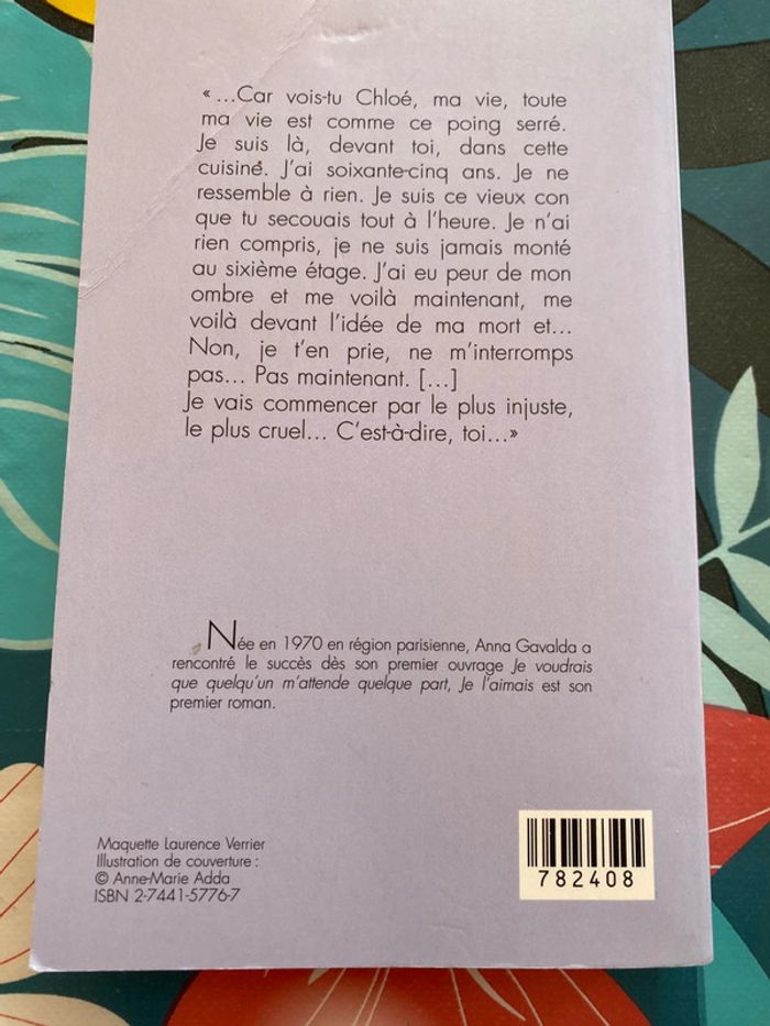 Livre « je l’aimais » Anna Gavalda - photo numéro 2