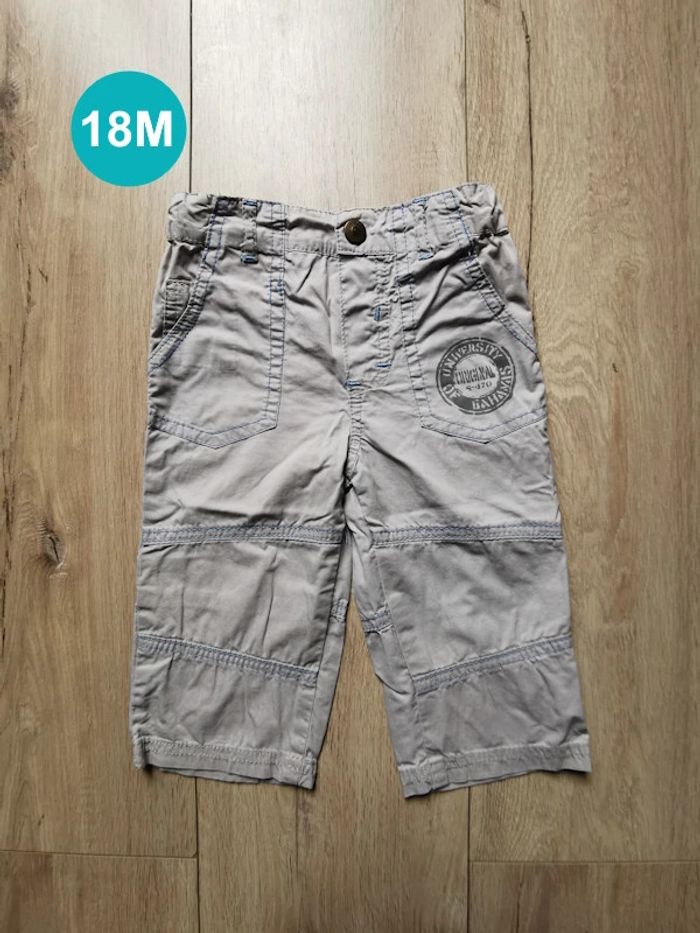 Pantalon léger beige Prends ton Pouce 18 mois