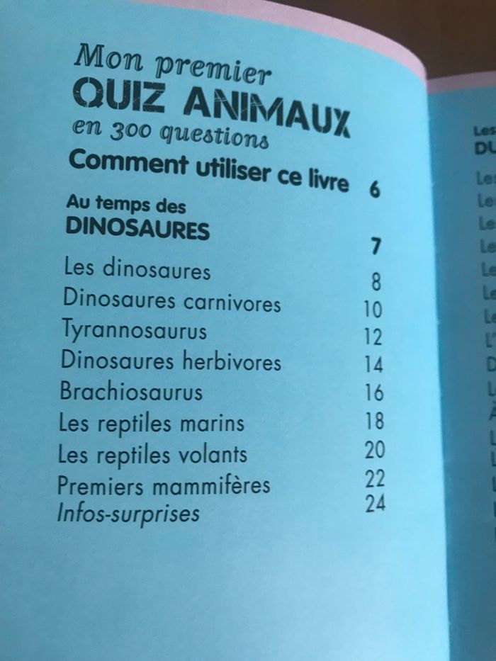 Mon premier Quiz Animaux et Nature France Loisirs NEUF - photo numéro 2