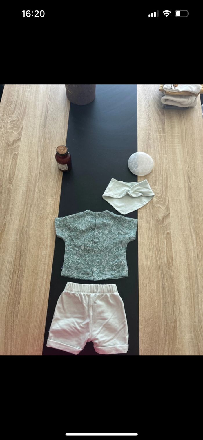 Ensemble été garçon 3 mois - photo numéro 2