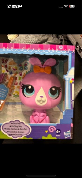 Figurine pet shop à décorer