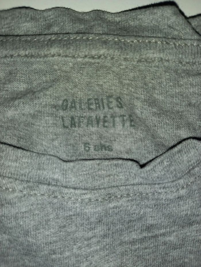 Polo manches longues galeries lafayette 6ans très bon etat - photo numéro 2