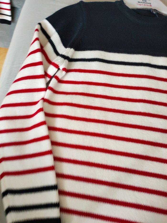 Pull marin enfant EF en H21 Terres des Marins 8 ans - photo numéro 5
