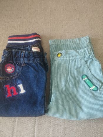 Lot deux pantalons été DPAM