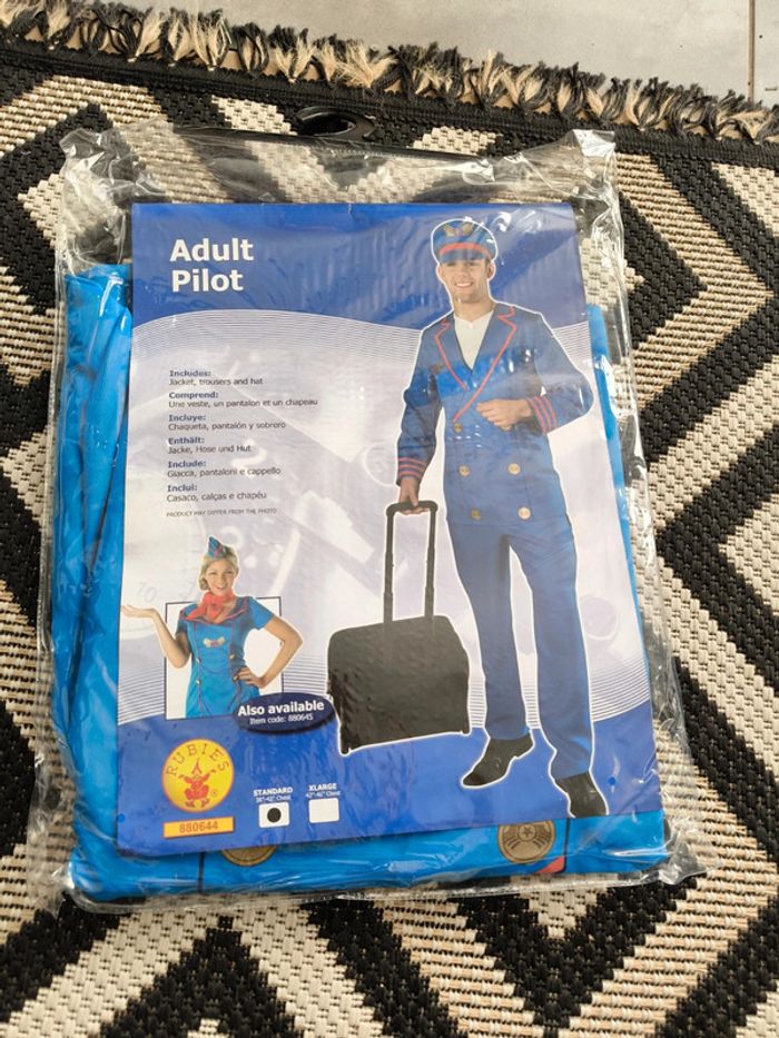 Pilot de l air déguisement taille 38-42 neuf