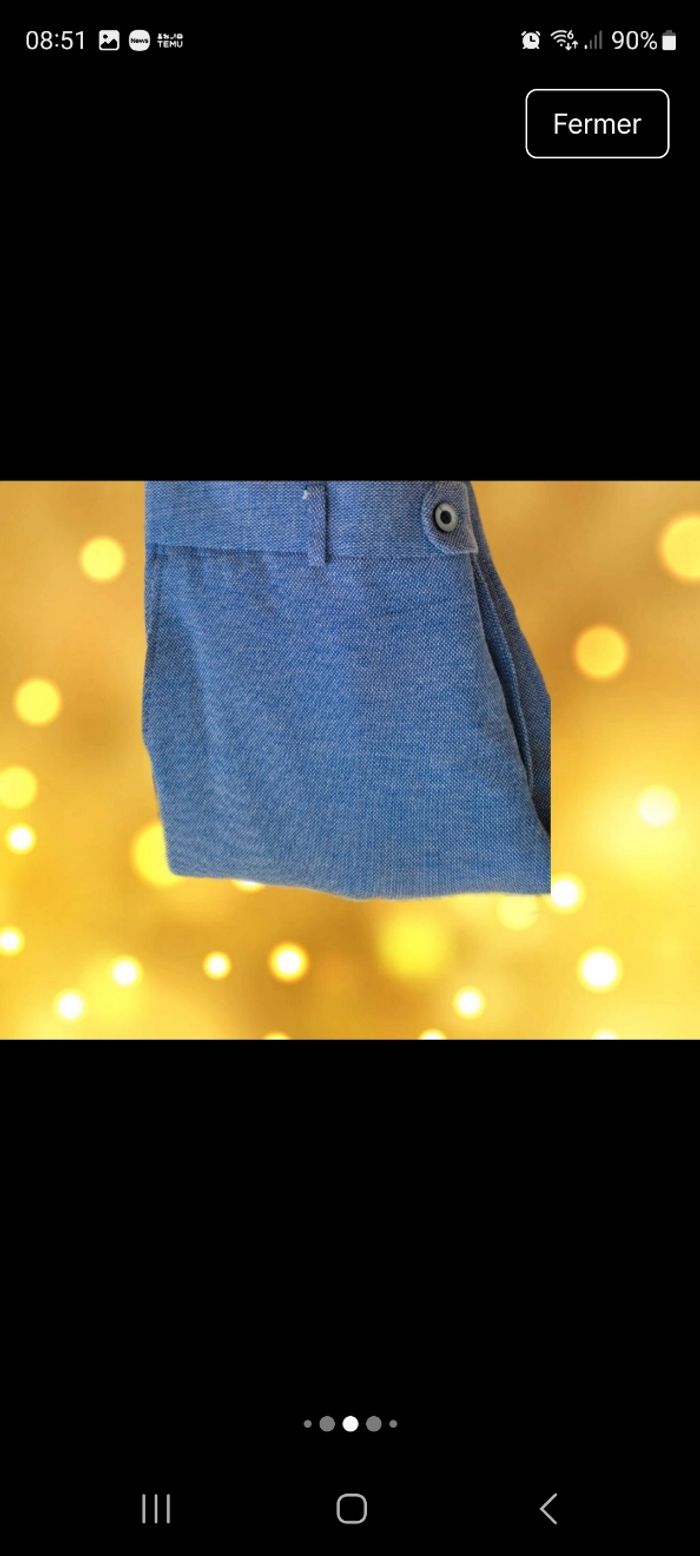 Costume bleu homme taille L - photo numéro 3