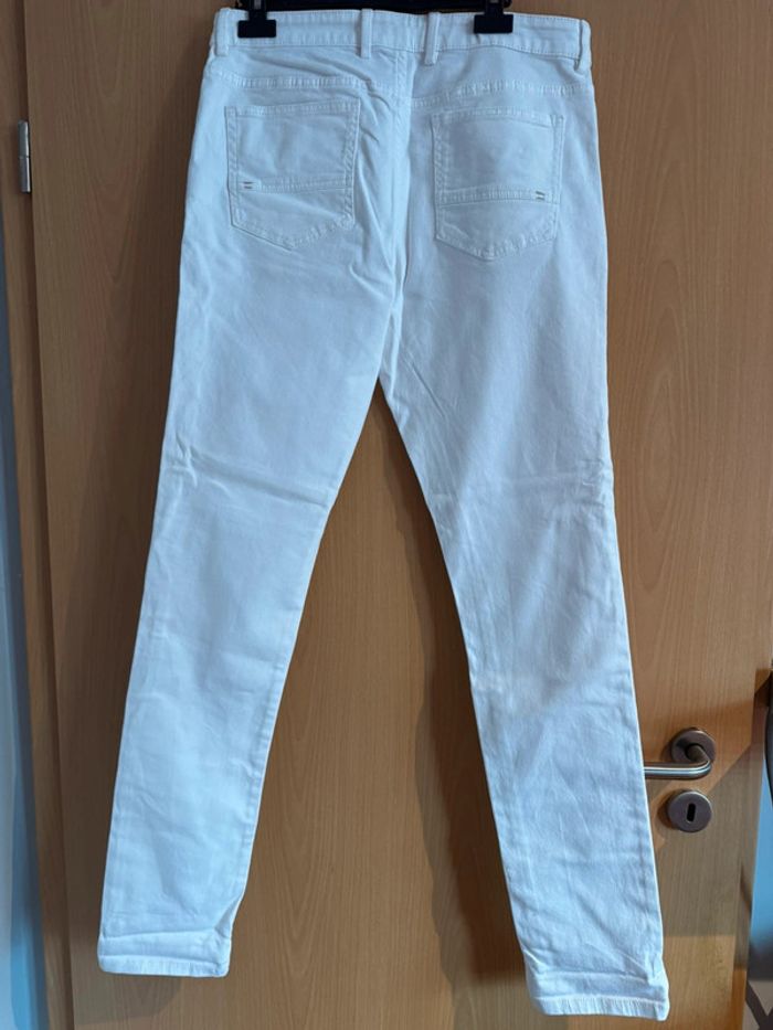 Jeans blanc Slim Jules - photo numéro 2