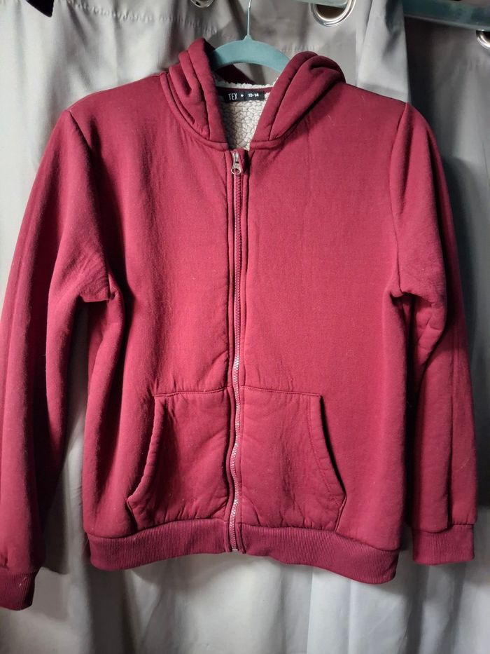 Veste zippée 13/14ans