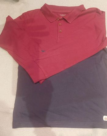 Polo bicolore  8ans garçon