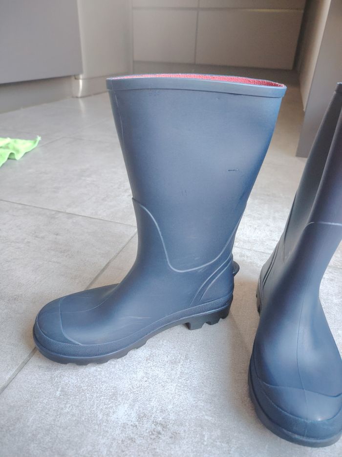 Botte de pluie bleu - photo numéro 2