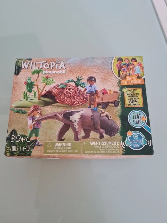 Playmobil wiltopia 71012 - famille de fourmiliers- neuf