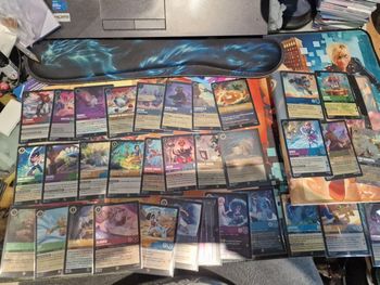 Lorcana lot de 33 cartes promos evenement et ligues