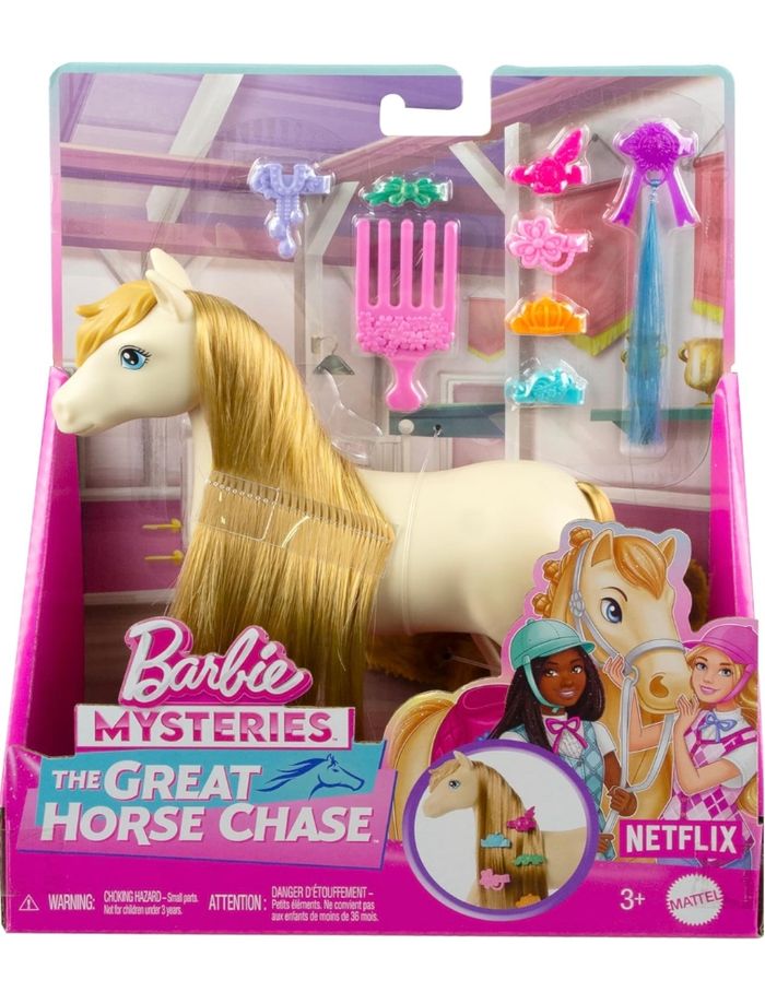 Barbie mystère cheval Tornado neuf