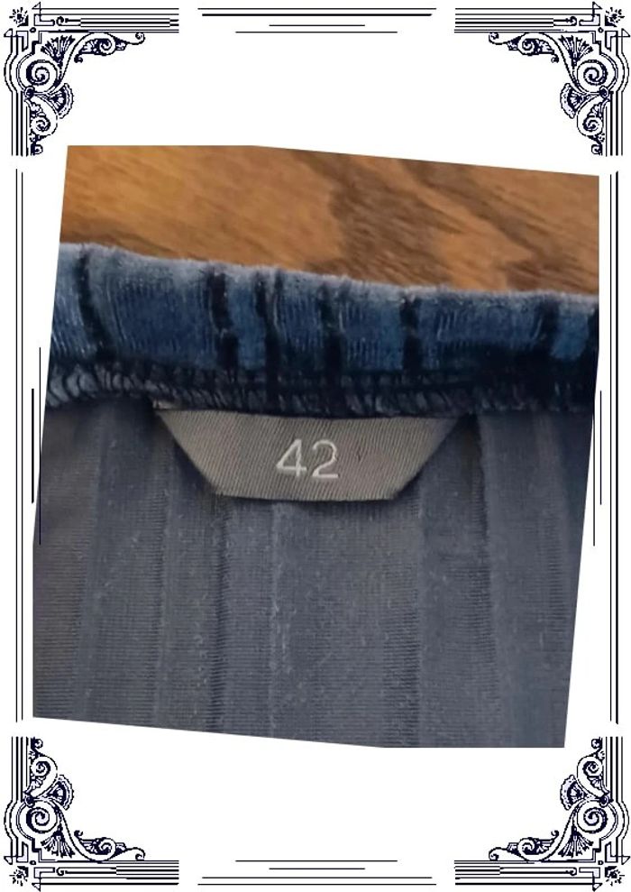 Joli t shirt peau de pêche Zeeman taille 42 - photo numéro 3