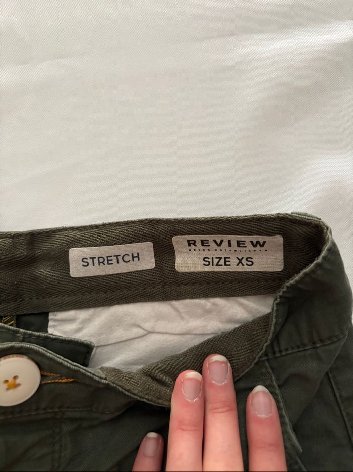 Bermuda chino vert sapin/foncé - Review - XS/34 - photo numéro 4