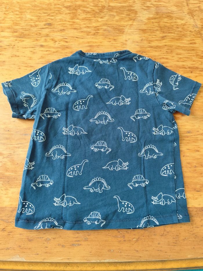 Lot de 5 tee-shirts colorés taille 24mois - photo numéro 3