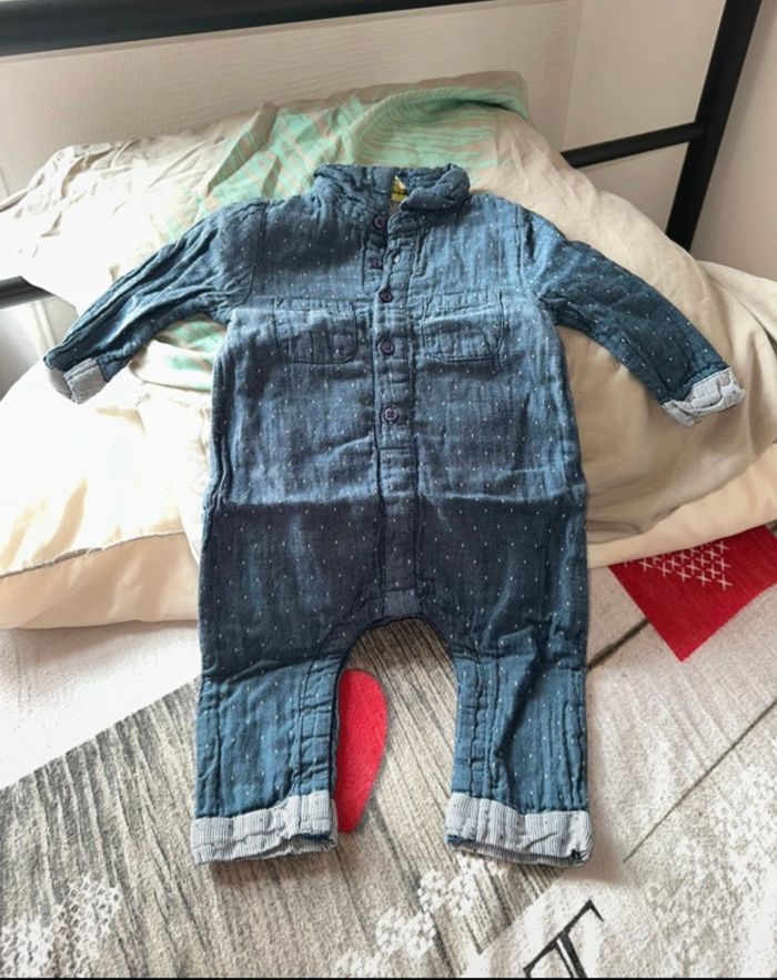 Combi bb garçon taille 6 mois🐼