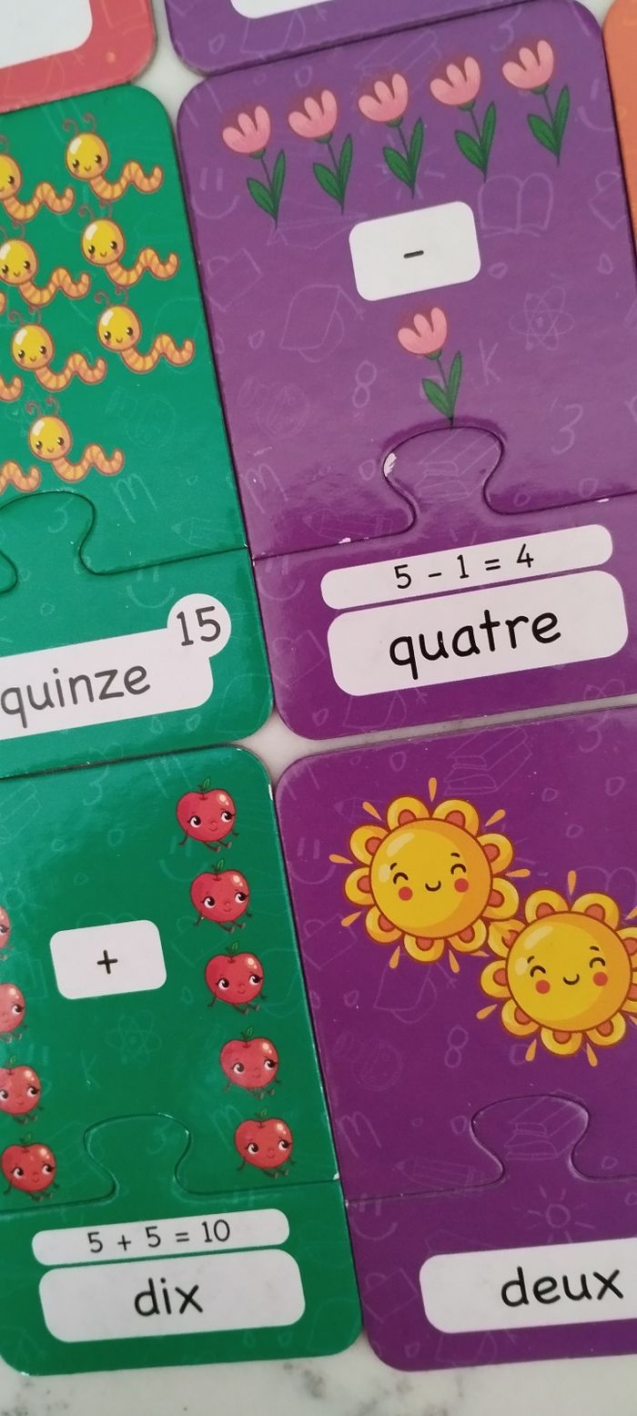 Jeu puzzle des nombres - photo numéro 5
