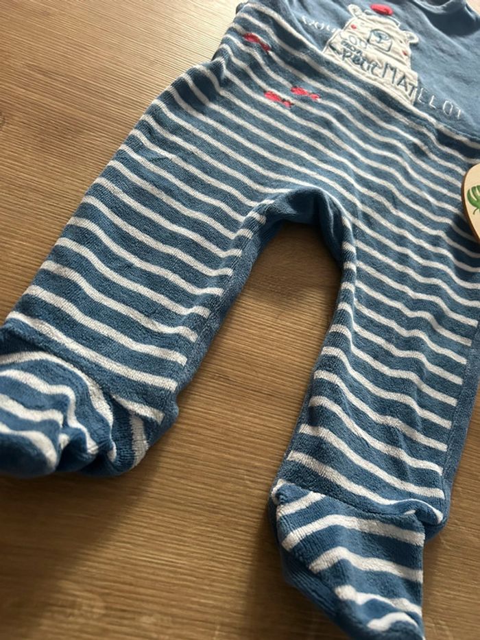 Pyjama bleu coucou petit matelot - photo numéro 3
