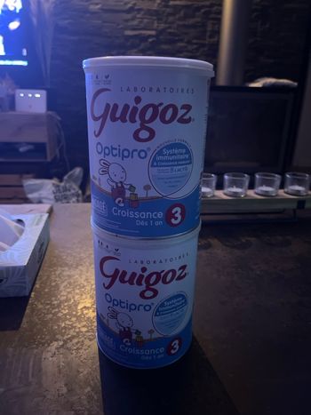 Lot 2 guigoz 3ème âge 