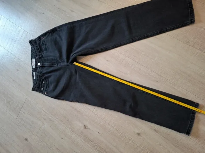 Jeans moderne boyfriends mom noir T 34 - photo numéro 16