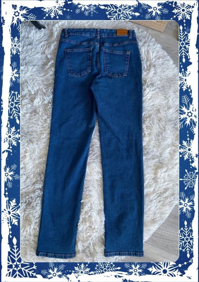 Jean coupe regular bleu foncé - photo numéro 3